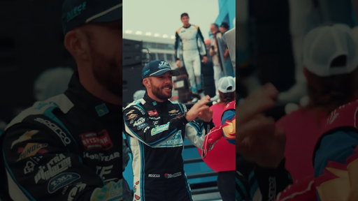 Always a pleasure having you around, Ross Chastain! #presstheattack #teamchevy #nascar