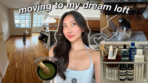 i found my DREAM apartment 🔑 empty apt tour, settling in, new year routines & moving vlog