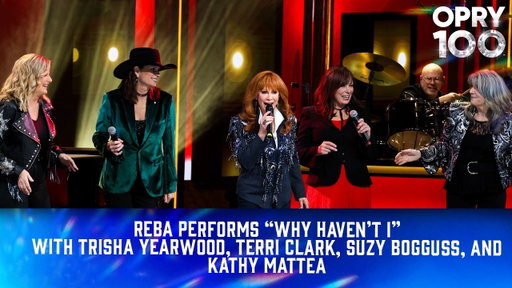 Reba Performs "Why Haven't I" with Trisha Yearwood, Terri Clark, Suzy Bogguss, and Kathy Mattea