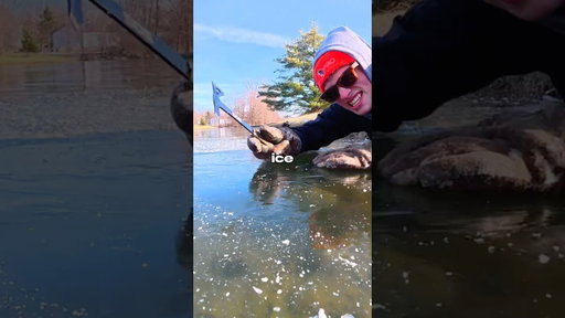 I Tried ICE FISHING 🐟🎣 @raybanmeta #raybanmetapartner #rbmcp