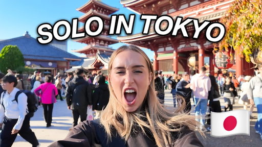 SOLO TRAVELLING TOKYO FOR THE FIRST TIME🇯🇵 (JAPAN VLOG)