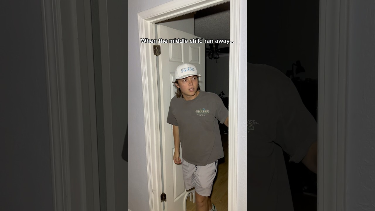 When the MIDDLE CHILD ran away…🥲 #theboys #viral #shorts #middlechild