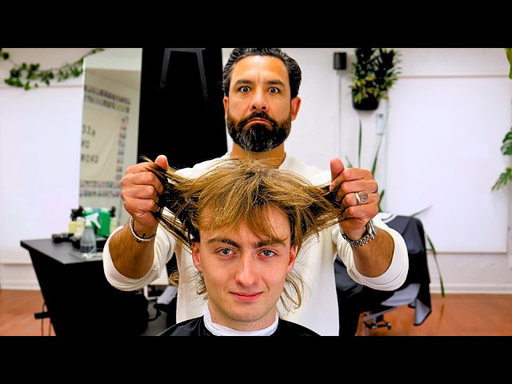 He Trusted Us With a Blind Haircut | You Won’t Believe the Transformation ✂️ 🔥 😱 💈