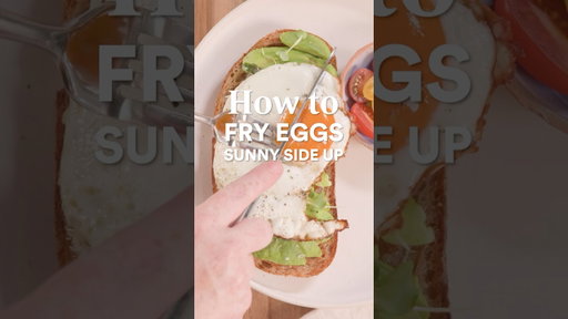 How to Fry Eggs Sunny Side Up 🍳 | Easy Breakfast Recipe | Whole Foods Market