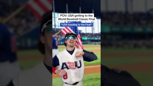 POV: USA getting to the World Baseball Classic Final😂⚾️