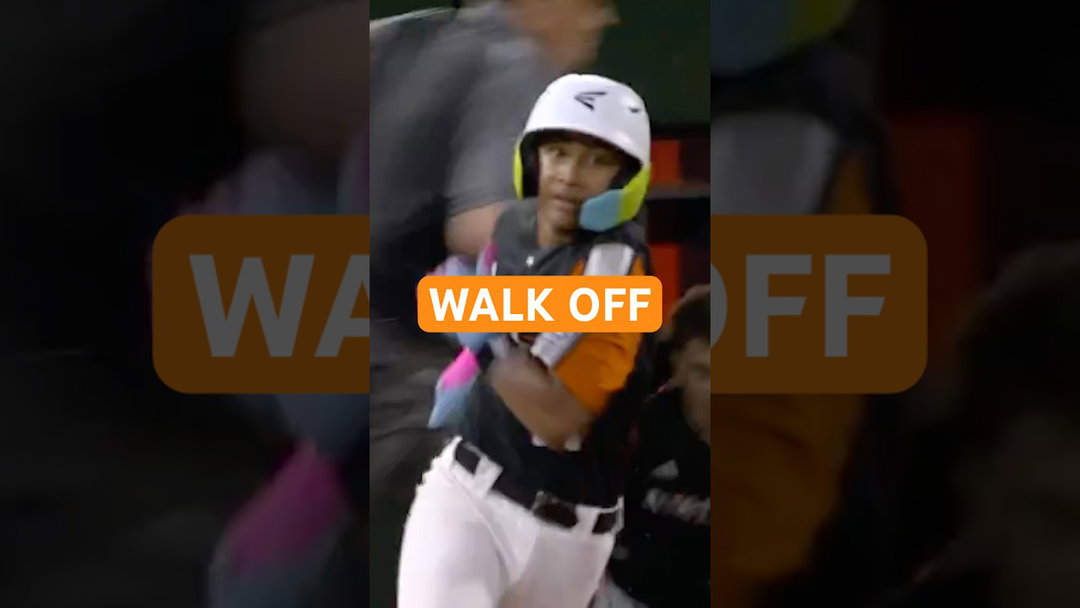 Little League World Series star walks it off