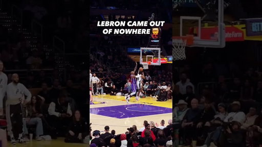 VINTAGE LEBRON JAMES CHASEDOWN BLOCK 👑