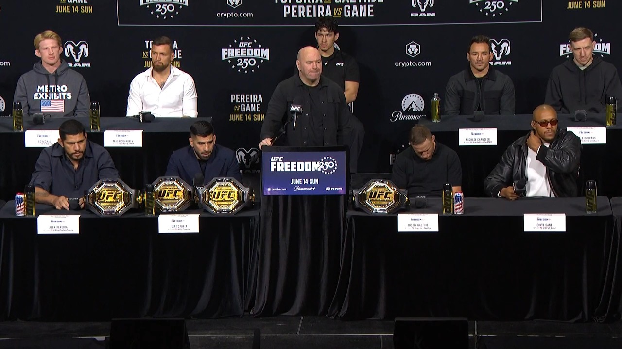 UFC Freedom 250: Пресс-конференция