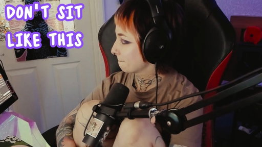 Don't sit like this