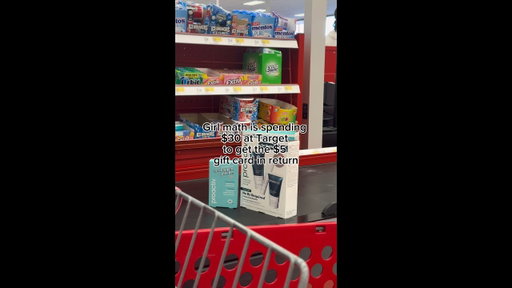 🛒✨ @target gets girl math 💅