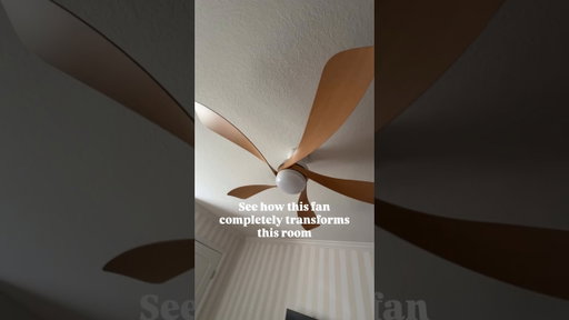 Upgrading your ceiling fan counts as a full room renovation, right? 👀