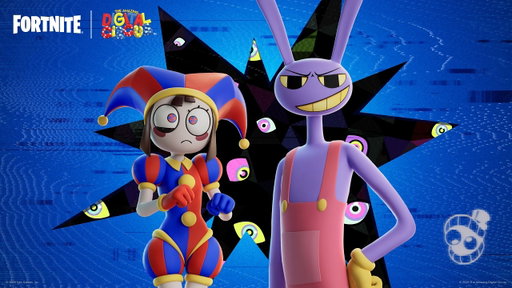 Pomni and Jax from The Amazing Digital Circus are coming to Fortnite!