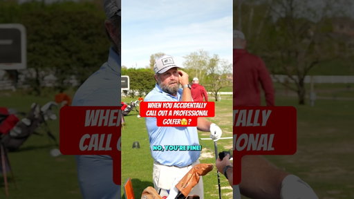 Did we CALL OUT a PRO GOLFER?😅🫣