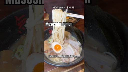 Musoshin Ramen - Order from vending machines Kyoto Japan