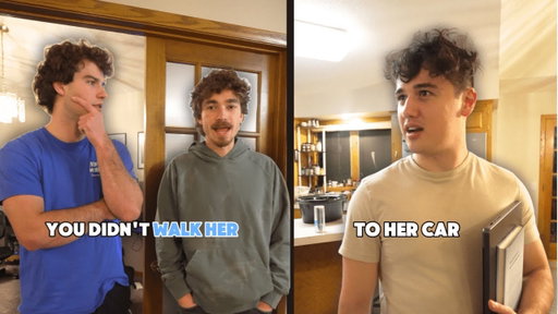 He didn't walk her to the car (FULL viral debate)