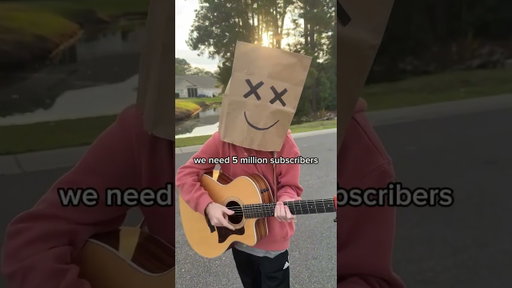 subscribe to homeless marshmello 😭🙏
