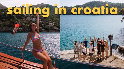Is this the best way to sail Croatia? | Digital Nomad Diaries (Chapter 2)