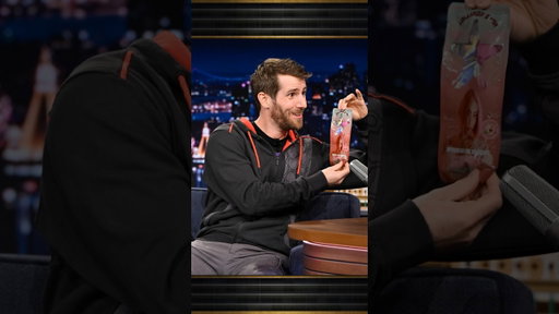 #LinusSebastian shows #MarcelloHernandez & Jimmy the Lollipop Star! #FallonTonight