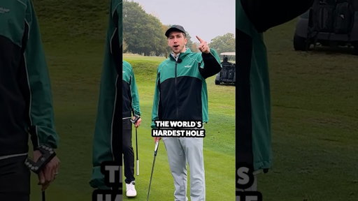 PLAYING THE WORLD'S HARDEST GOLF HOLE!