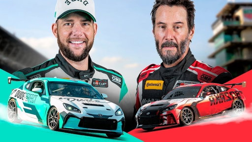 Keanu Reeves Compite Contra Dude Perfect a Toda Velocidad