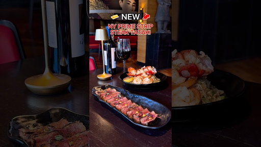 P.F. Chang’s NEW NY Prime Strip Steak Tataki has entered the chat 🥩🥢 #pfchangs #newmenu #steak
