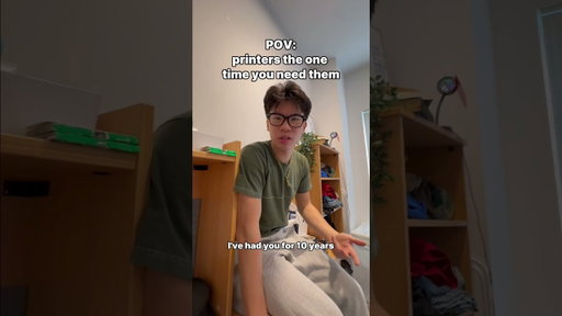 i hate printers 🥀 #relatable #printers #bro #comedy #funny #students #friends #pov