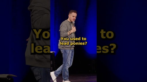 Ponies #funny #jokes #crowdwork #standupcomedy #ponies