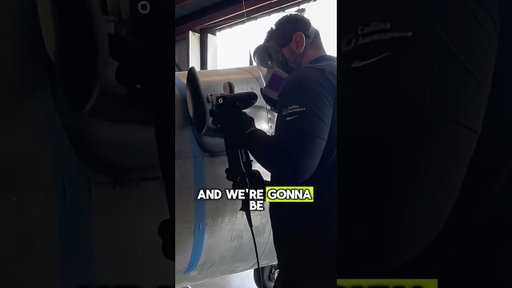 Metal Restoration - Perfect cuts for Easy Polishing 🛩️✨Stay tuned for Part 4 ❗️ #theplanedetailer