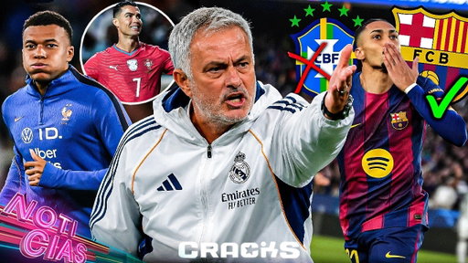 1er enfado de Mourinho; Mbappe en polémica | Raphinha: “Me valoran más en el Barça” | Julián cerrado