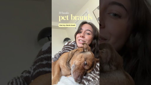 Hooks for pet brands #ugcpets #petugc #ugccreator