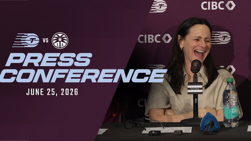 Julie Allemand, Sandy Brondello and Marina Mabrey | Toronto Tempo Press Conference | June 25, 2026