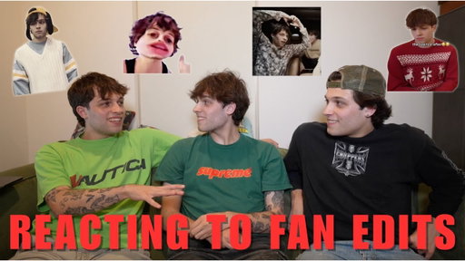 REACTING TO FAN EDITS + OUR VIRAL MOMENTS *part 2*