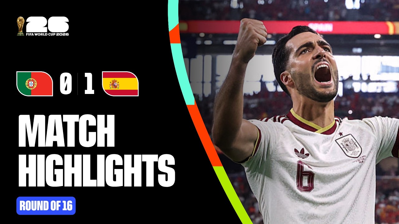 Highlights | Portugal 0-1 Spain | FIFA World Cup 2026™
