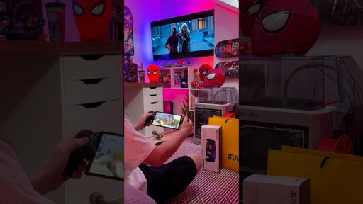 Top tier 🤟🏻🕷️🕸️ #apartmenttherapy #roominspiration #bedroomideas #spidey #ledlights
