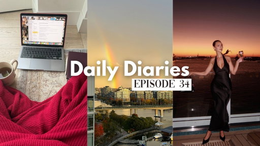 dating burnout, intuitive reading and a quick brand trip | daily diaries 34
