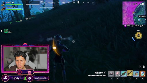 Playing Fortnite