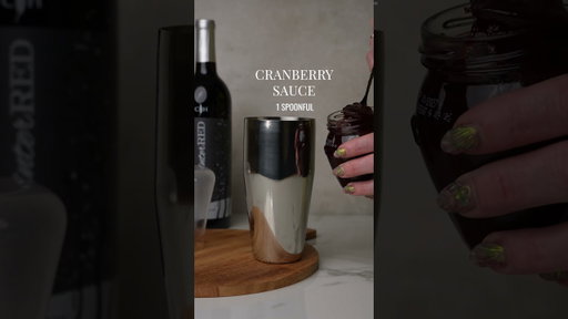 Fireside Cranberry Bourbon Sangria