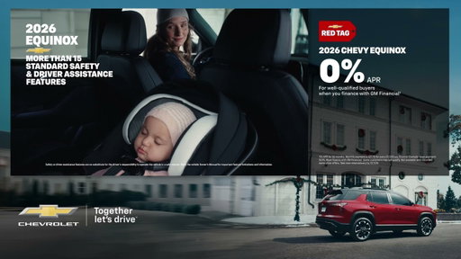 Gear up for the holidays in a Chevy Equinox
