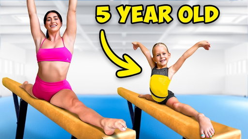 I Challenged the World's Smallest Gymnast!