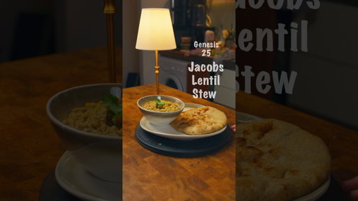 Foods in the Bible EP1: Jacobs lentil stew #bible #jesus #jacobslentilstew #genesis
