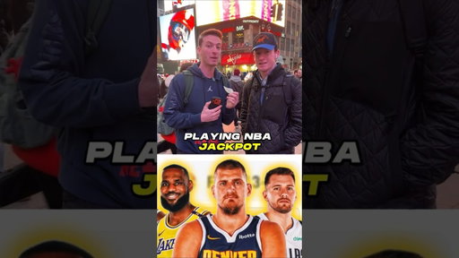 Playing NBA Jackpot with Knicks Fans 🏀#trivia #sportstrivia #nba #basketball #nyc #knicks