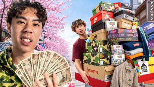 I Gave My Viewers ¥100,000 to Spend in 1 Hour! (JAPAN)
