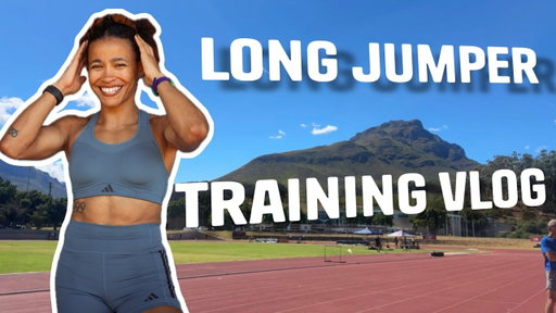 South Africa training vlog: GB long jumper running, plyometrics and chats with coach!