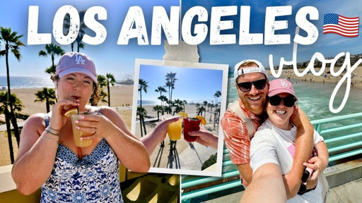 LA VLOG! 🇺🇸🌴 Santa Monica, Manhattan Beach & Hotel Casa Del Mar 🏨 The Walt Disney Studios Tour 🐭✨