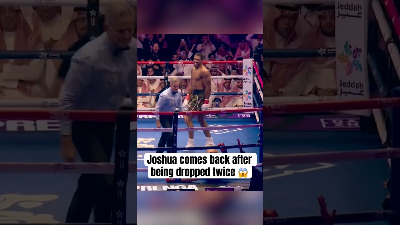 ANTHONY JOSHUA COMES BACK WITH INSANE TKO 😳