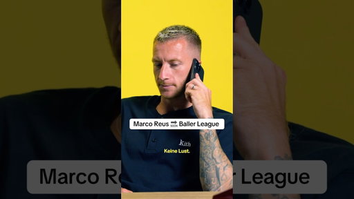 Willkommen in der Baller League, Marco! ⚫️🟡
