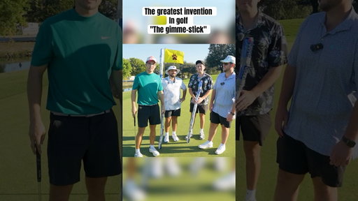 The "Gimme-Stick" is golf's greatest invention @back9boyss #golf #golfswing