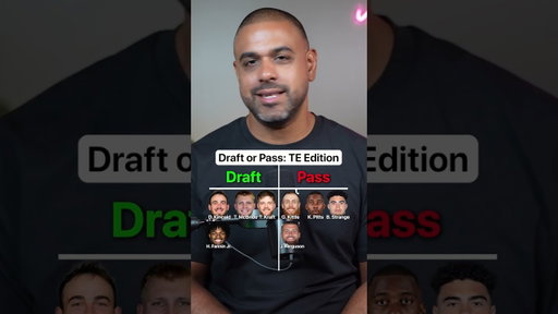 Draft or pass on these tight ends