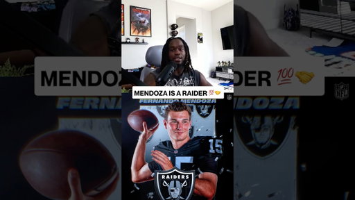 Mendoza is Finally a RAIDER 🤝