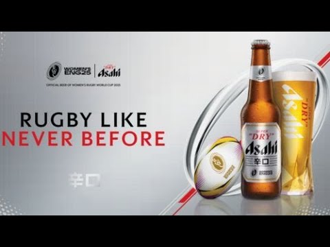 Asahi Super Dry x Women's Rugby World Cup 2025 Wrap Film